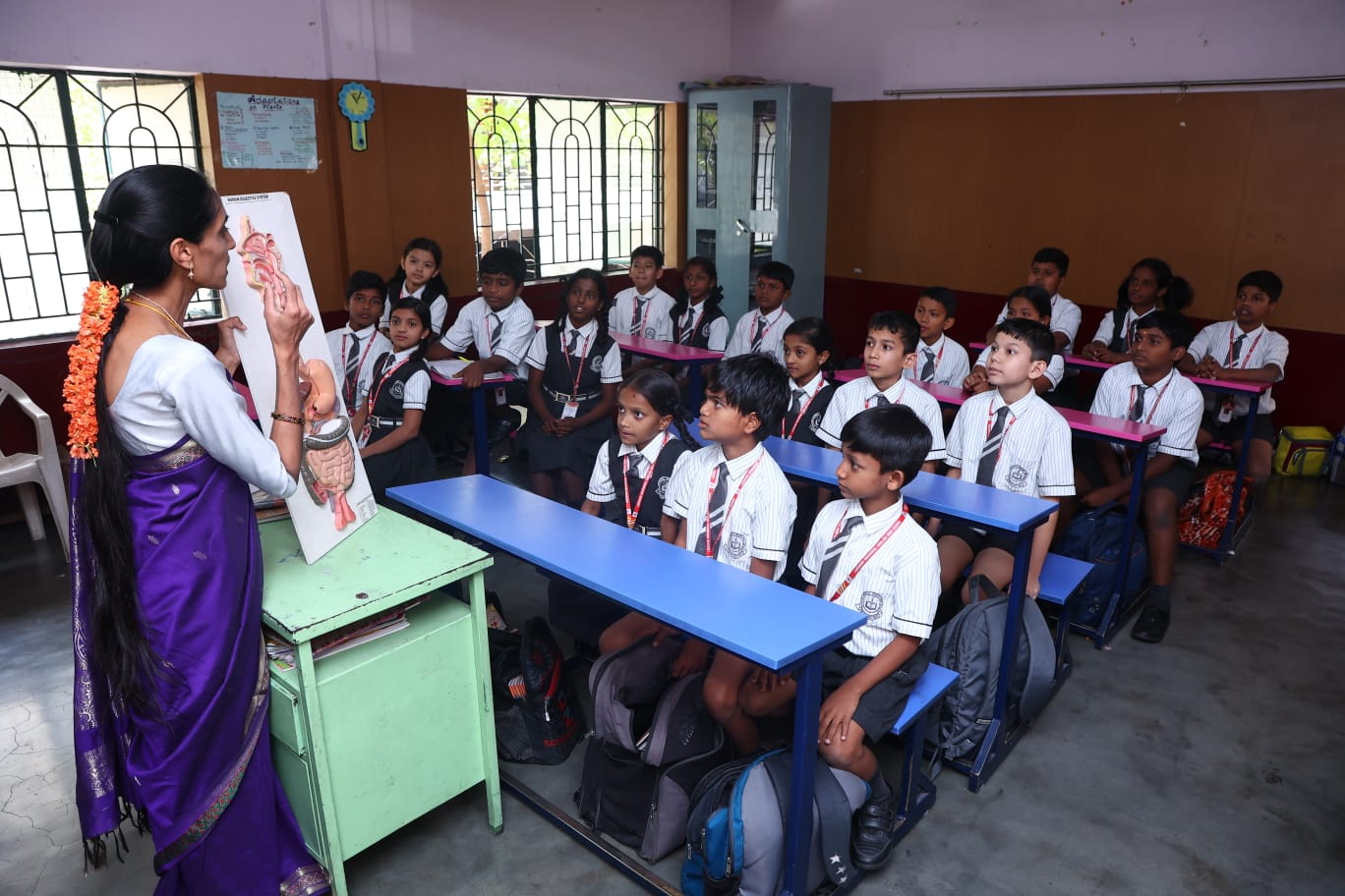 Students in classroom